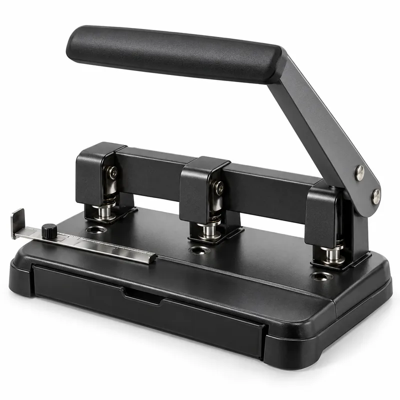 Heavy-Duty 3-Hole Paper Punch